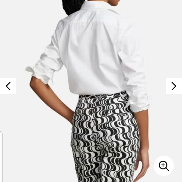 POLO RALPH LAUREN NEW GRAPHIC MOTIF SATEEN KICK FLARE PANT SEXY GROOVY ROCKSTAR - Picture 7 of 9